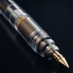 an expensive pen that looks like it is very sharp