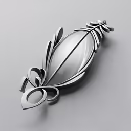an image of a spoon and spoon with a leaf on it
