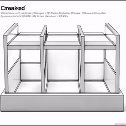the measurements for the front and back sides of a shelf