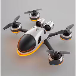 the new flying robot is the first thing we see