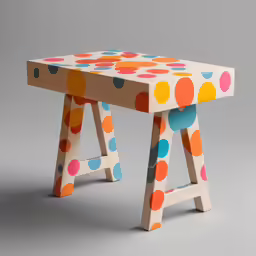 this is an image of a bench made out of cardboard