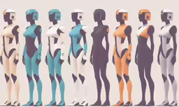there are several different kinds of female suits
