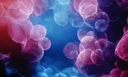 a colorful, blurred image of some water bubbles