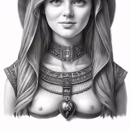 a woman wearing a hat with her breasts crossed