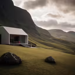 a house that is on top of some grass
