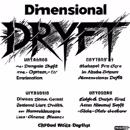 the poster for dryft