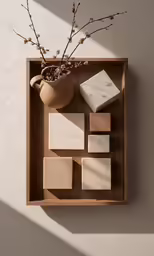 a close up of a vase on a table