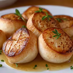 a white plate topped with bread covered in sauce
