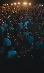 the people are all waiting to enter the stage