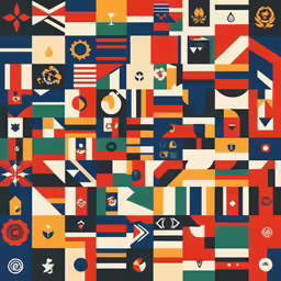 a large image of different types and colors