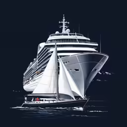 a boat that is floating in the water
