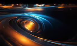 a long exposure photograph of a tunnel