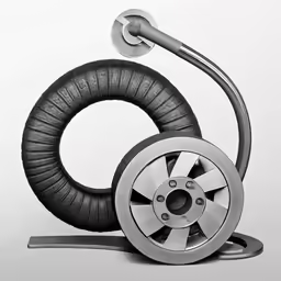 there are no tires and wheels in this photo