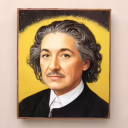 a picture of albertianians on a yellow background