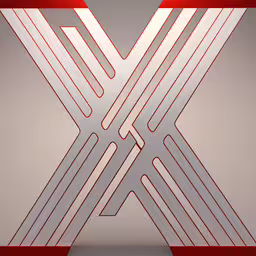 a very abstract computer art with different colors