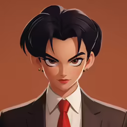 a man dressed in a suit and tie