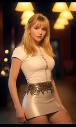 a young woman in tight lingerie posing for a photograph