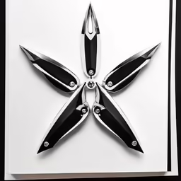 a fancy black and silver butterfly with diamond eyes