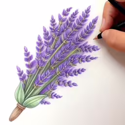 a person drawing with colored pencils on paper