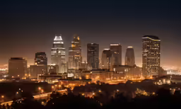 this photo depicts the entire city of houston, texas