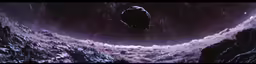 an alien - like object is seen floating through the sky