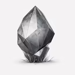 an image of a diamond sitting in grass