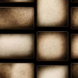 a pattern of beige and black squares