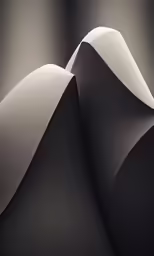 an abstract photo of white, black, and grey shapes