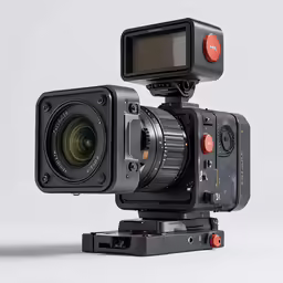 a close up of a digital camera