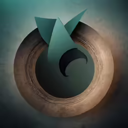 a green background with an arrow in it