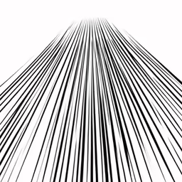 black and white lines in the air