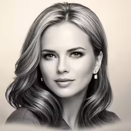the woman is posing with her head tilted backwards