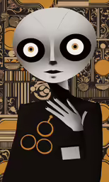 a close up of a person with scissors in their hand