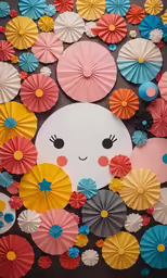 an assortment of umbrellas are set up on display