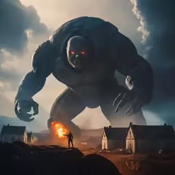 the movie poster for the fantastic adventure movie bigfoot