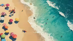 some people are having fun at the beach