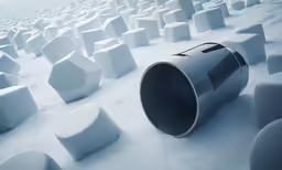 the design for this unique ceramic coffee table is inspired by snow