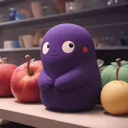 two toys, one with a figure, are next to other toy items