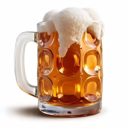 a mug filled with lots of liquid with foam