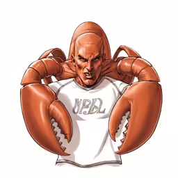 an image of a character that is being photographed in front of a white background