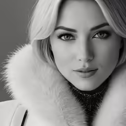 a very pretty lady with blond hair posing for a picture