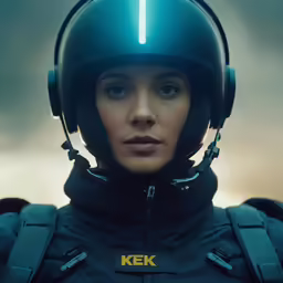 an image of a woman wearing a helmet and goggles