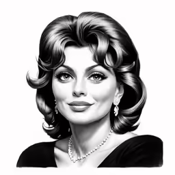 a black and white photo of the beautiful actress barbara banks