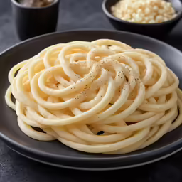 this dish of food has pasta on it