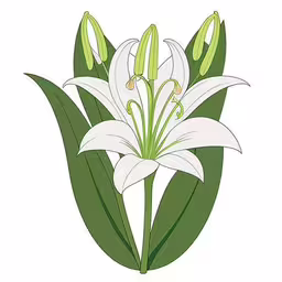 a flower that is on a white background,flowers that are white with leaves in the middle