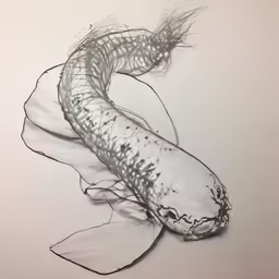 this is an illustration of a worm on a white background