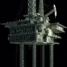 this is an aerial view of a building under construction