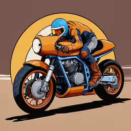 a person riding a motorcycle on the street,a man riding a motorcycle on a road in front of a sun