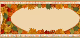 autumn background with leaf borders for thanksgiving,an empty card with leaves on it