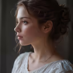 a beautiful young woman posing with her hand on her hip